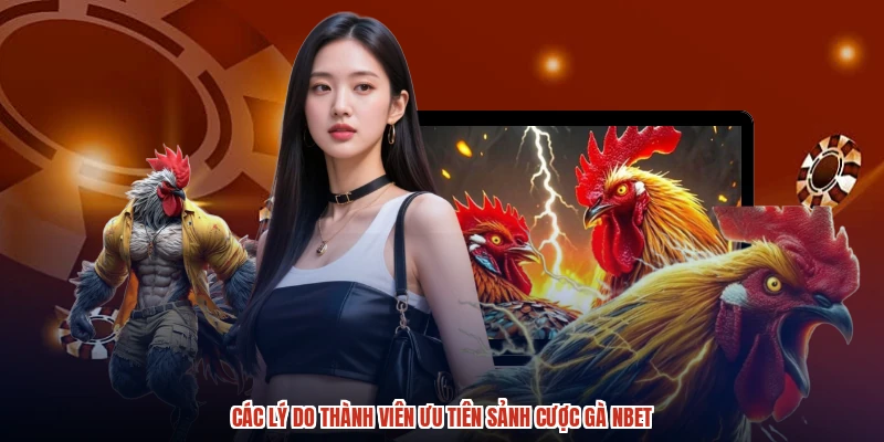Các lý do thành viên ưu tiên sảnh cược gà NBET