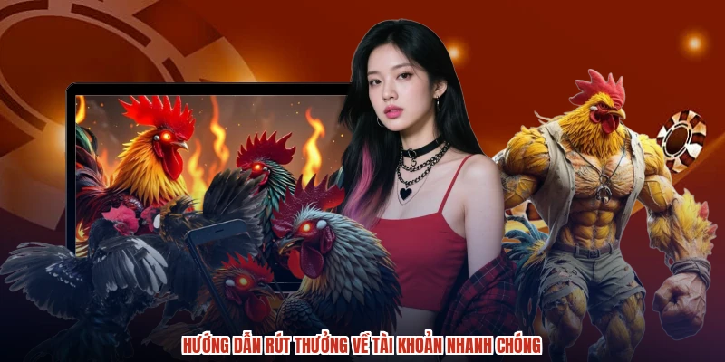 Hướng dẫn rút thưởng về tài khoản nhanh chóng